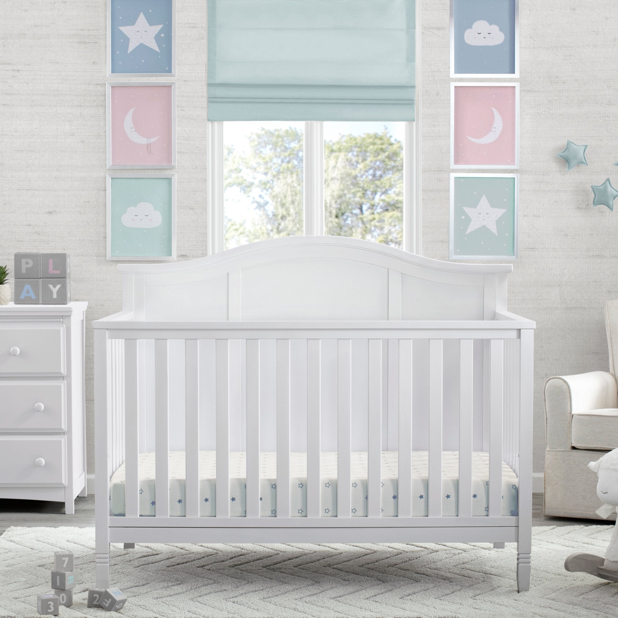 Madrid 5-in-1 Convertible Crib - Delta Children