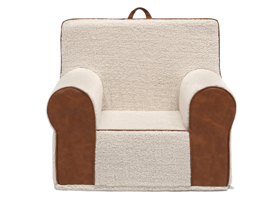 DCB: Cream Sherpa with Brown Leather (5047)