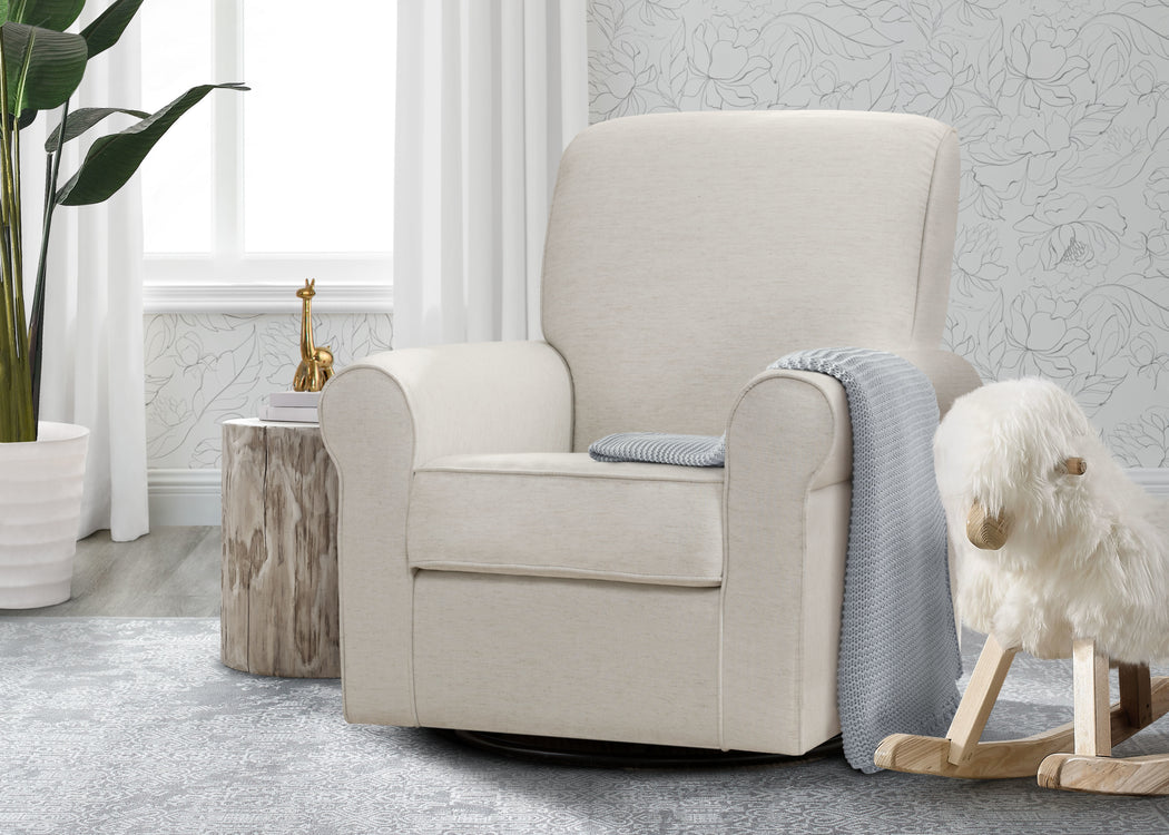 Avery Upholstered Swivel GliderSand (921)