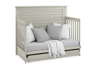 Rustic Mist (1373) 33-Caden 6-in-1 Convertible Crib with Trundle Drawer