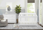 Bianca White (130) 1-Clermont 4-in-1 Crib