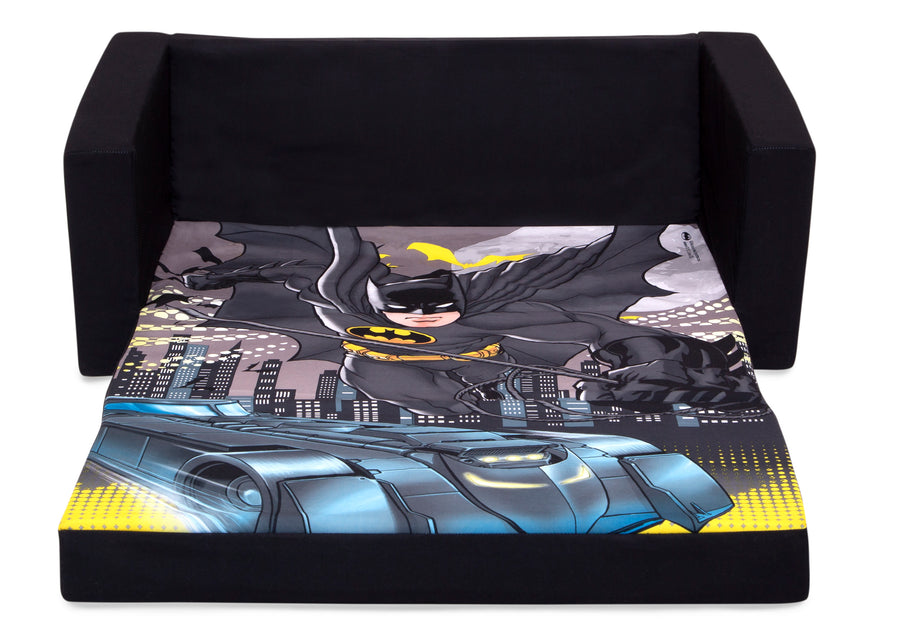 Batman (1200) 5-Batman Cozee Flip-Out Sofa - 2-in-1 Convertible Sofa to Lounger for Kids
