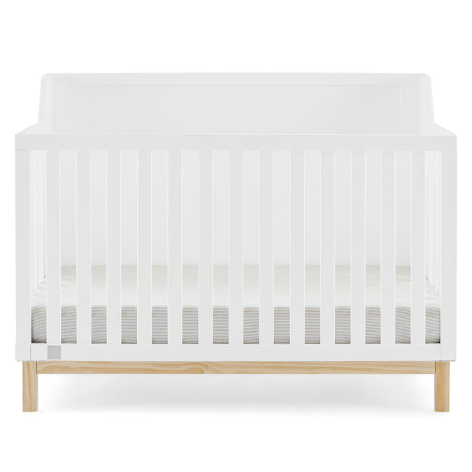 DCB: Bianca White with Natural (123) 8-babyGap Oxford 6-in-1 Convertible Crib