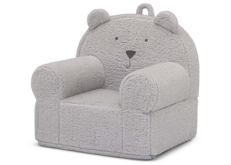 Grey Suede (5000) 19-babyGap Sherpa Bear Chair