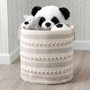 Assorted (999) 22-Braided Grey Handwoven Basket