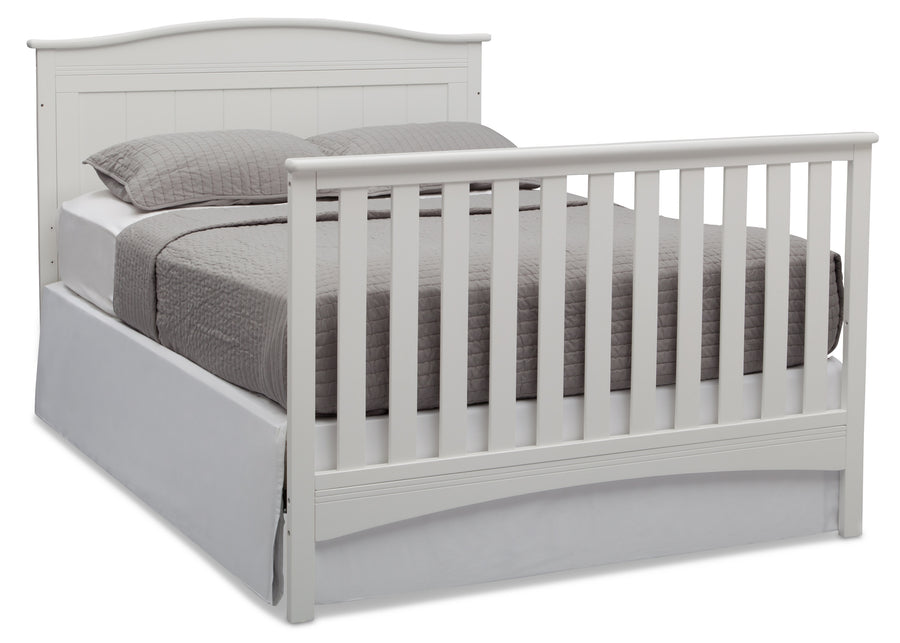 Bianca White (130) 11-Bennett 4-in-1 Convertible Crib