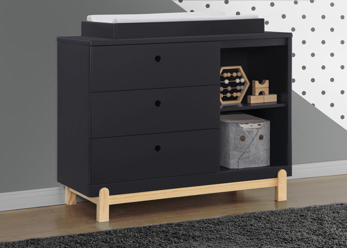 Midnight Grey with Natural (1372)