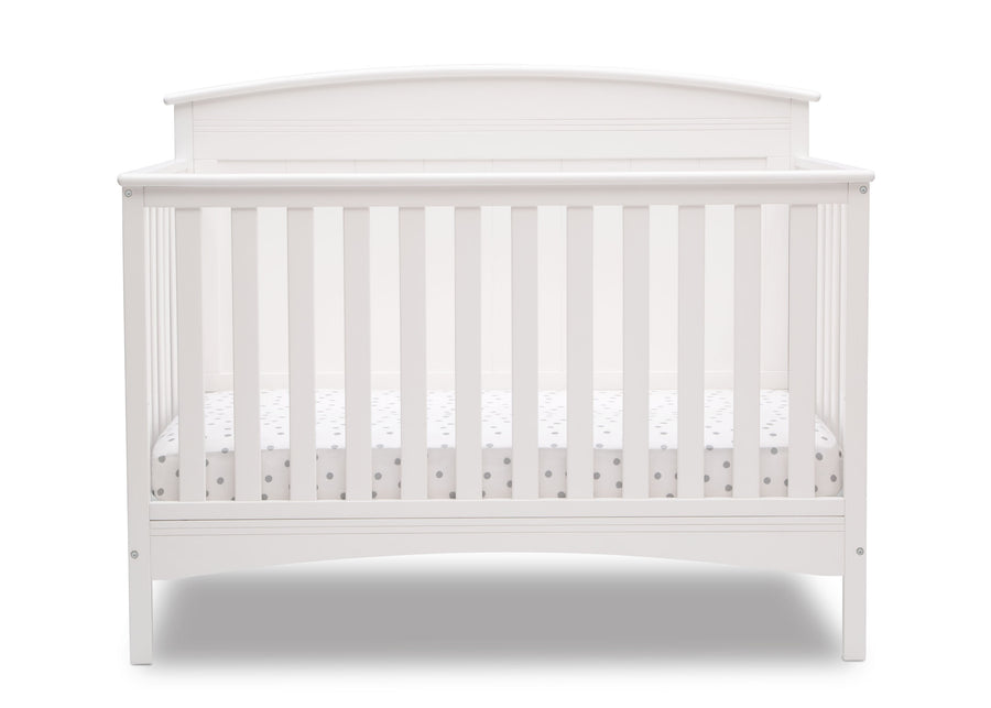 Bianca White (130) 18-Archer Deluxe 6-in-1 Convertible Crib