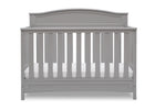 Grey (026) 14-Emery 4-in-1 Convertible Crib