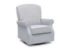 Dolphin Grey (1356) 4-Oakley Nursery Glider Swivel Rocker Chair