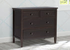 Dark Chocolate (207) 8-Epic 3 Drawer Dresser with Interlocking Drawers