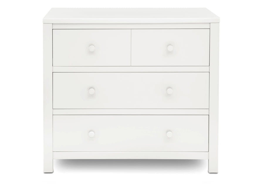 DCB: Bianca White (130) 15-3 Drawer Dresser