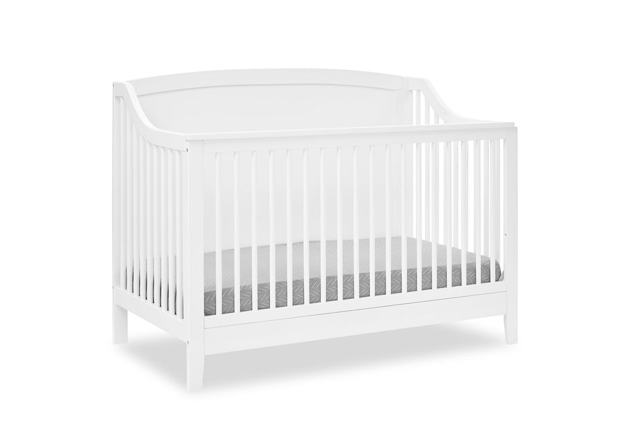 Bianca White (130) 25-Campbell 6-in-1 Convertible Crib