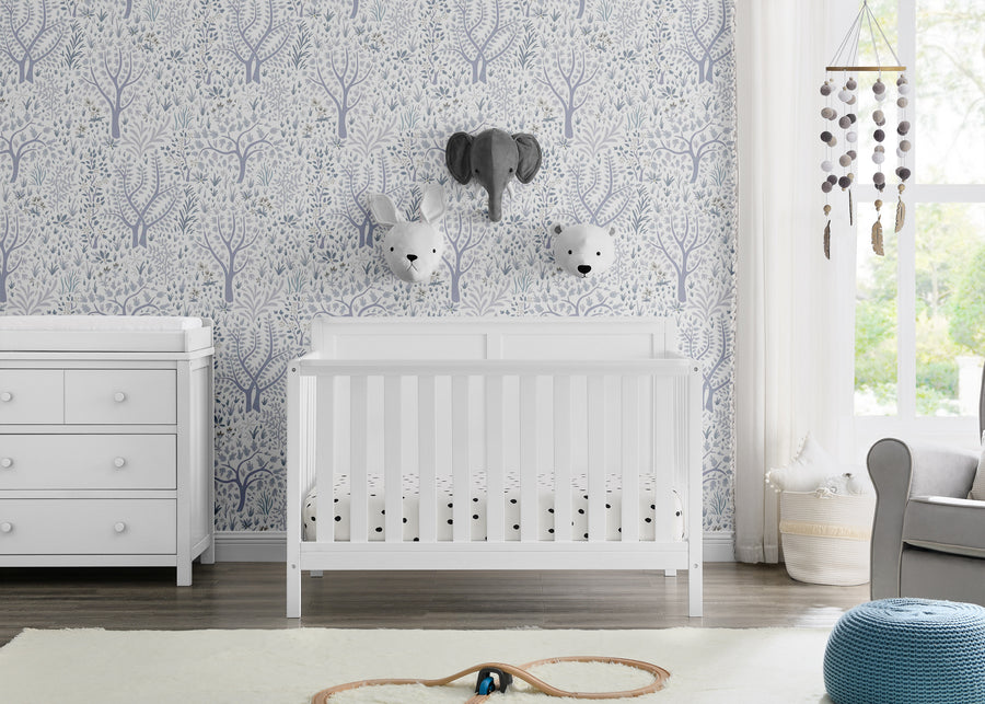 Bianca White (130) 1-Hartley 6-in-1 Convertible Crib