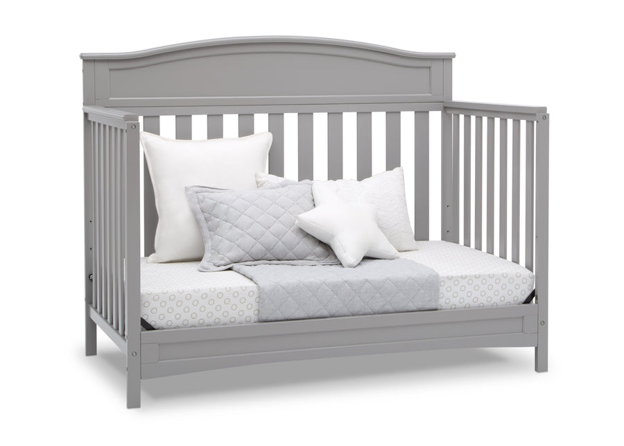 Grey (026) 20-Emery Deluxe 6-in-1 Convertible Crib