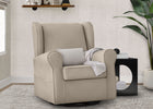 Flax (710) 6-Reston Nursery Glider Swivel Rocker Chair