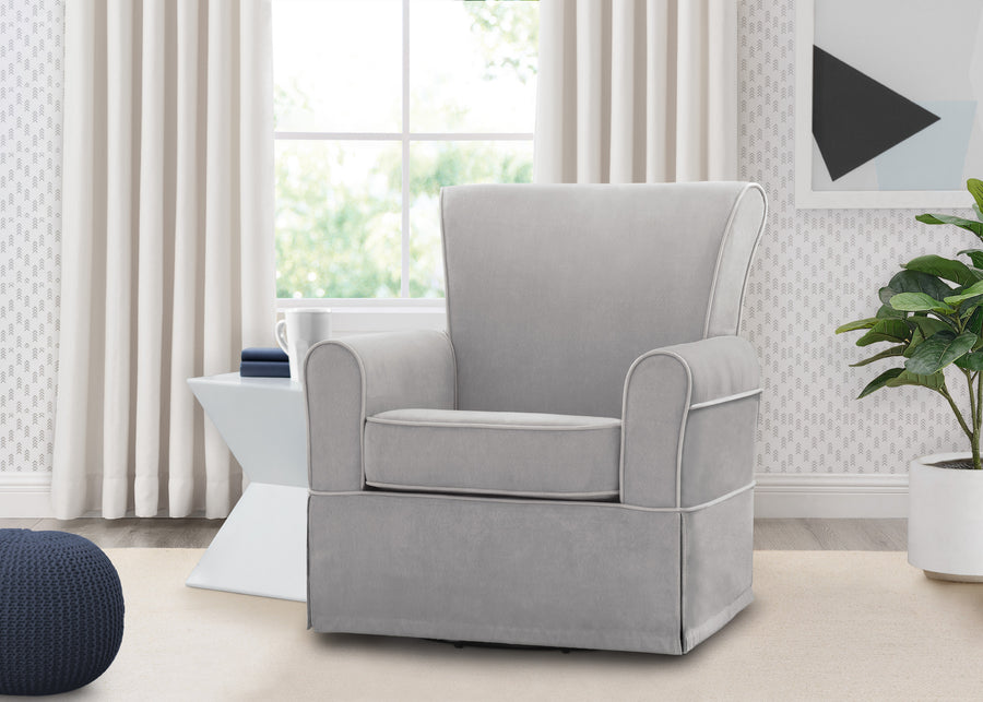 Dove Grey (034) 6-Benbridge Upholstered Glider