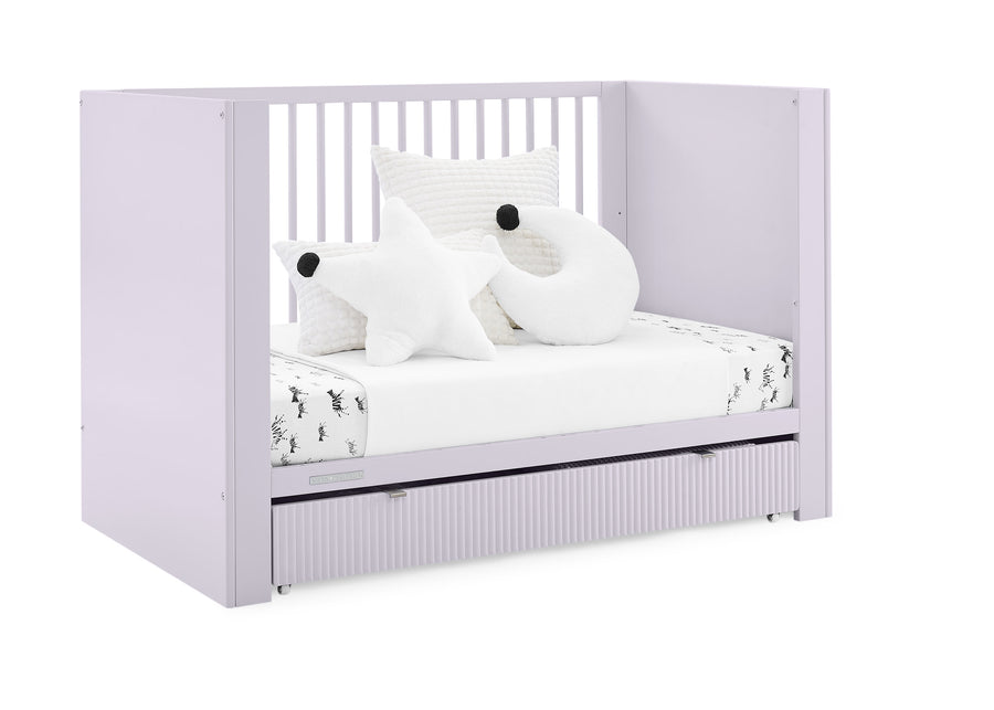 Lilac (539) 5-Cassie 4-in-1 Convertible Crib with Underdrawer