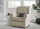 Creme (282) 7-Emerson Nursery Glider Swivel Rocker Chair
