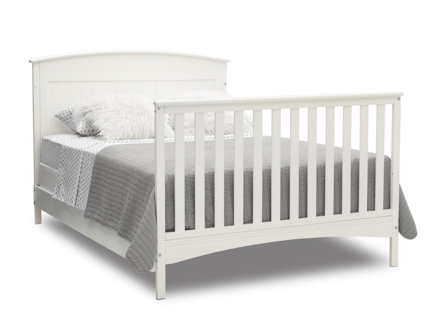 Bianca White (130) 23-Archer Deluxe 6-in-1 Convertible Crib