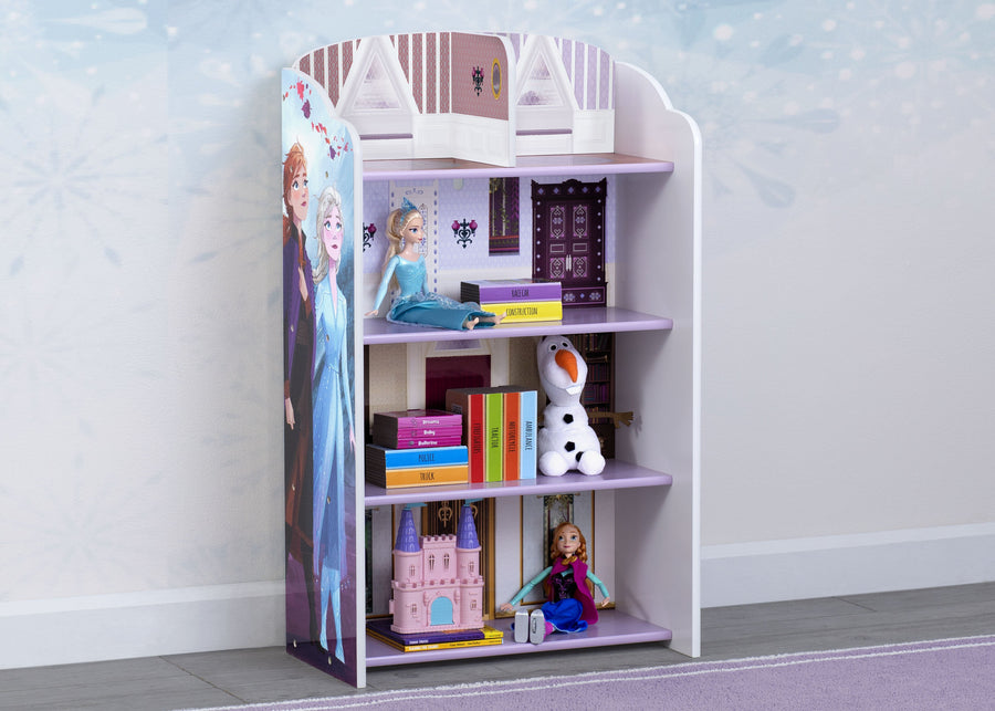 Frozen 2 (1097) 1-Frozen II Wooden Playhouse 4-Shelf Bookcase