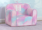 H 29-Personalized Monogram Tie-Dye Cozee Chair