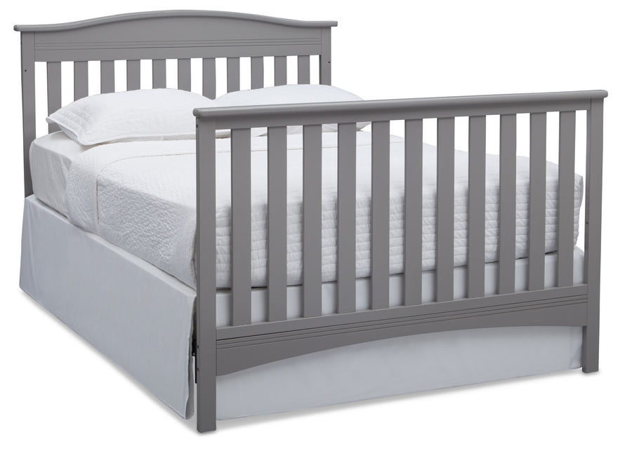 Grey (026) 19-Baker 4-in-1 Convertible Crib