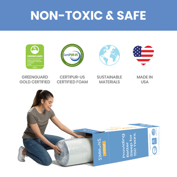 No Color (NO) 5-Radiant Sky Dual Sided Baby Crib Mattress and Toddler Mattress