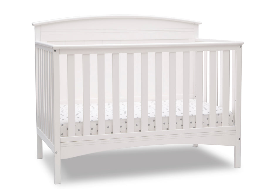 Bianca White (130) 19-Archer Deluxe 6-in-1 Convertible Crib