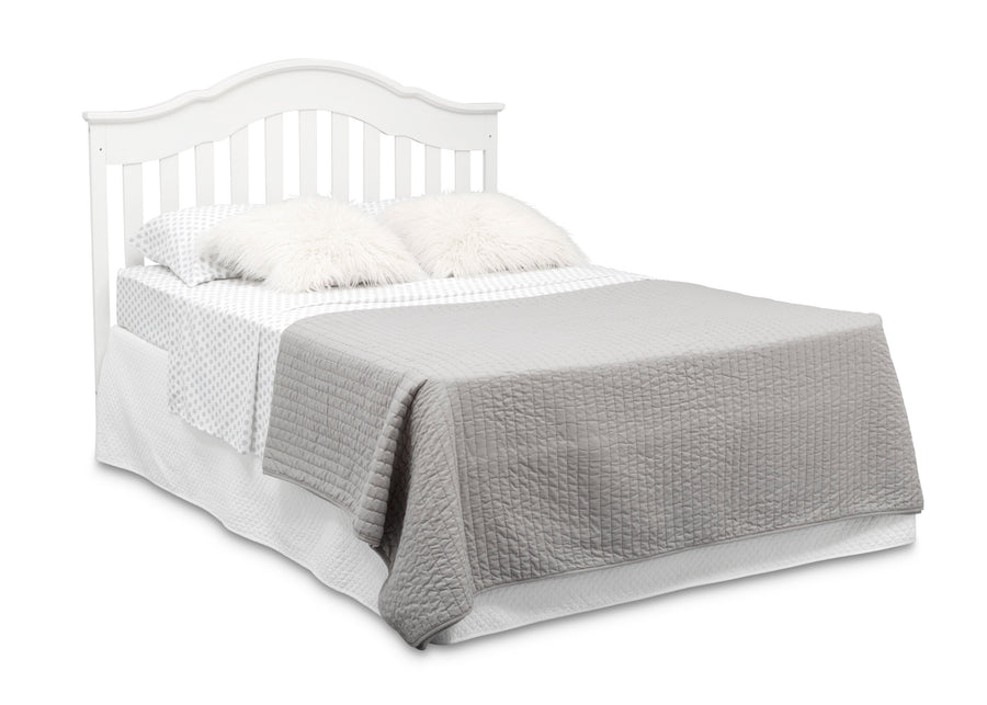 Textured White (1349) 19-Farmhouse 6-in-1 Convertible Baby Crib