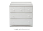 White (100) 2-3 Drawer Dresser