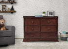 Black Cherry Espresso (607) 1-Bentley 6 Drawer Dresser