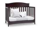 Dark Chocolate (207) 4-Emery Deluxe 6-in-1 Convertible Crib