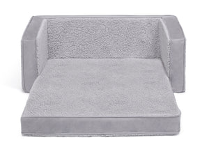 Grey Sherpa with Grey Suede (5048) 5