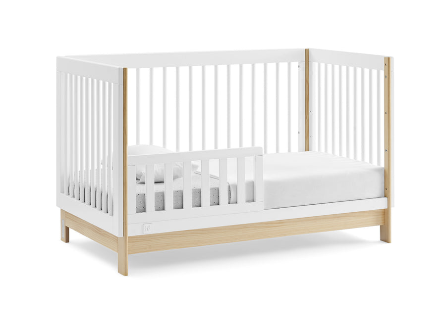 Bianca White with Natural (123) 11-babyGap Tate 4-in-1 Convertible Crib
