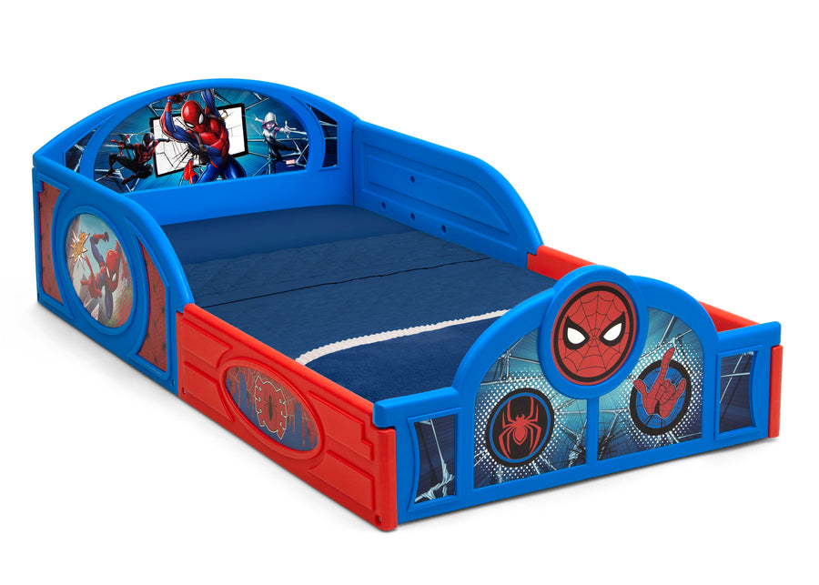 DCB: Spider-Man (1163) 5-Spider-Man Sleep and Play Toddler Bed with Built-In Guardrails