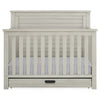 DCB: Rustic Mist (1373) 37-Caden 6-in-1 Convertible Crib with Trundle Drawer