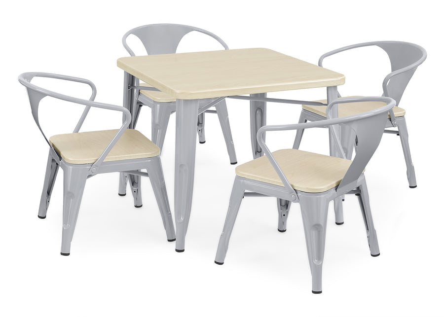 Grey with Natural (1439) 28-Bistro Kids Play Table (Chairs Not Included)