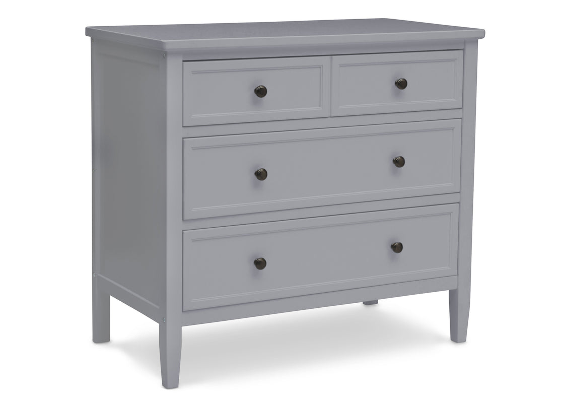 Epic 3 Drawer Dresser with Interlocking Drawers Grey (026) 3 - Carousel