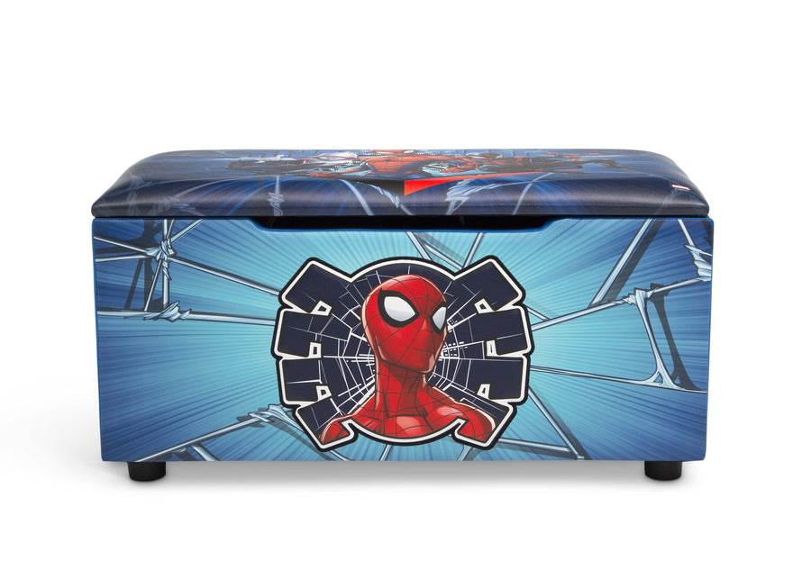 Spider-Man (1163) 2-Spider-Man Upholstered Storage Bench for Kids