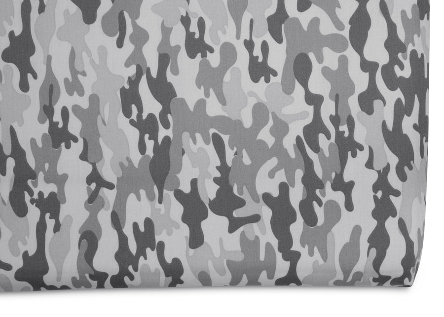Grey Camo (3218) 2-Camo 3-Piece Twin Sheet Set