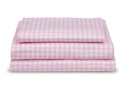 DCB: Pink Gingham (3022) 5-Pink Gingham 3-Piece Twin Sheet Set