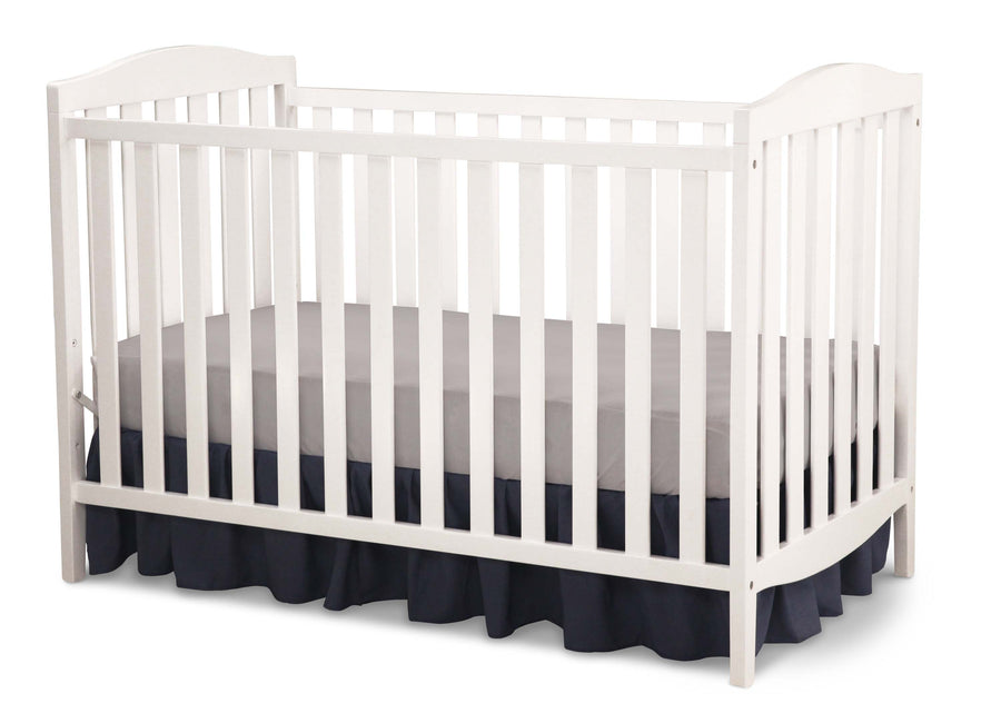 White (100) 13-Capri 3-in-1-Crib
