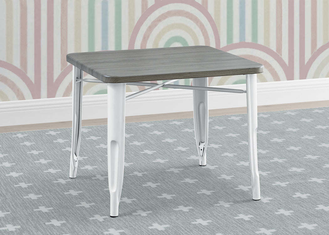 White with Grey Barnboard (153)