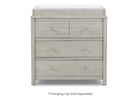 Rustic Mist (1373) 12-Cambridge 3 Drawer Dresser